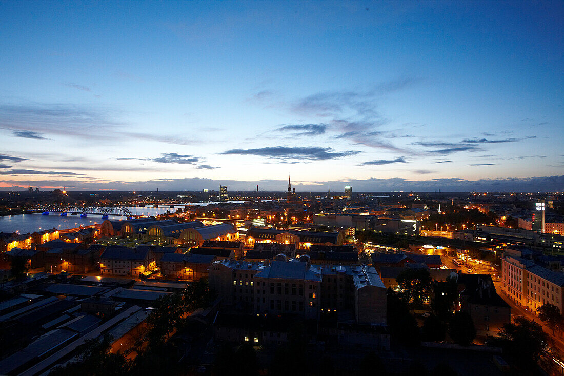 Blick von der Akademie der Wissenschaften, Riga