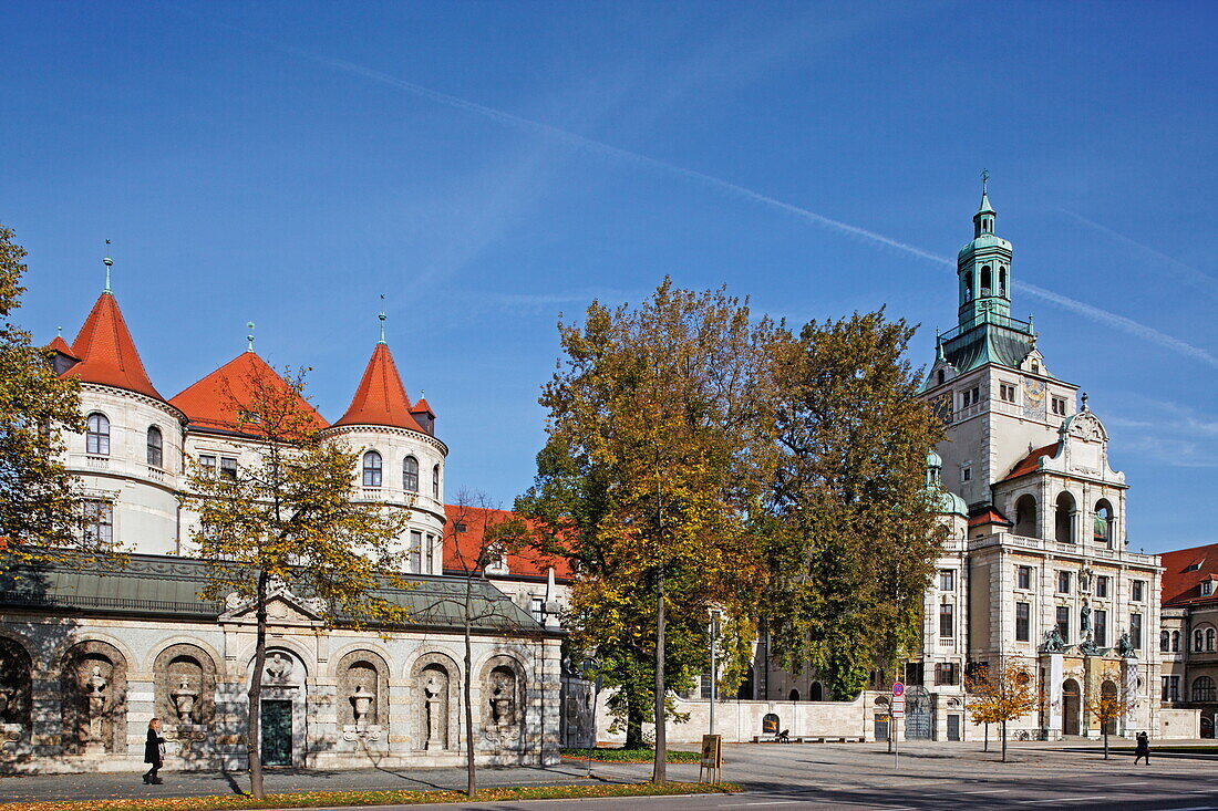 Bavarian National Museum, Prinzregentenstrasse, Lehel, Munich, Upper Bavaria, Bavaria, Germany