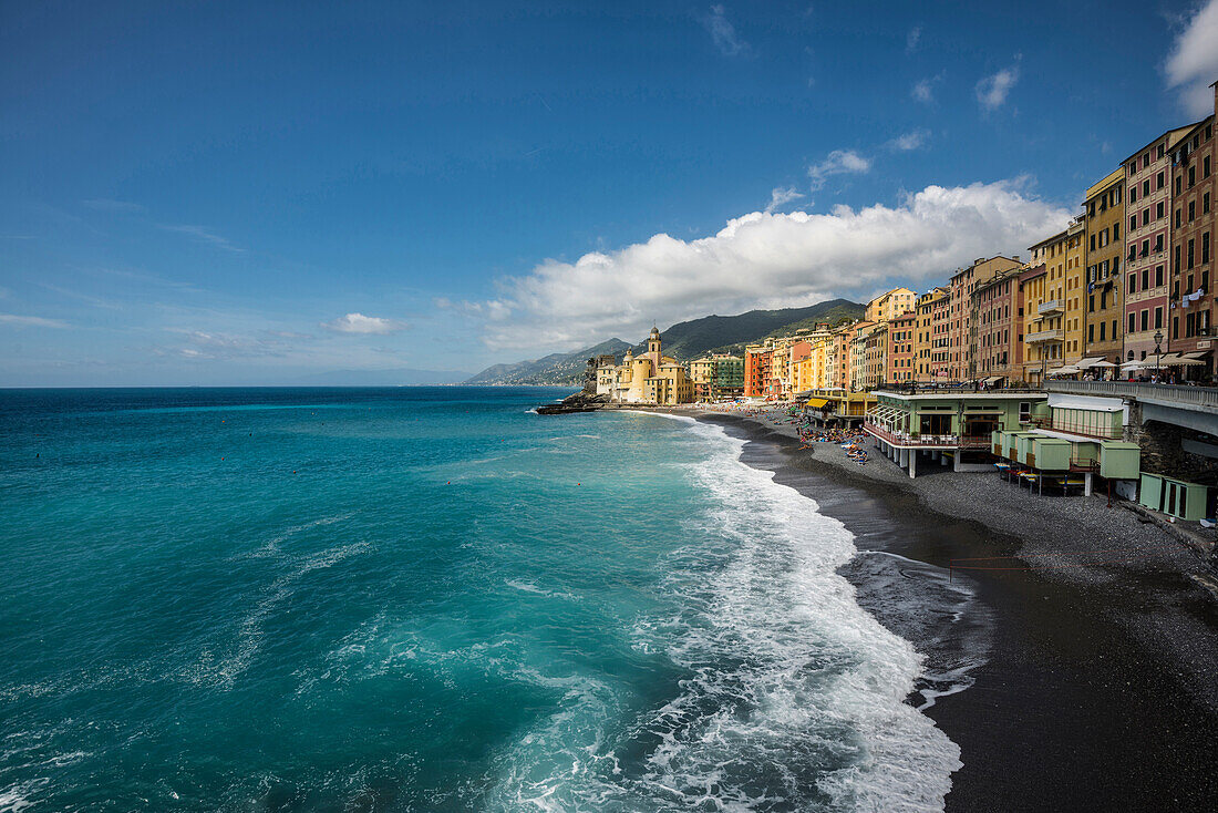 Basilica di Santa Maria Assunta, Camogli, province of Genua, Italian Riviera, Liguria, Italia