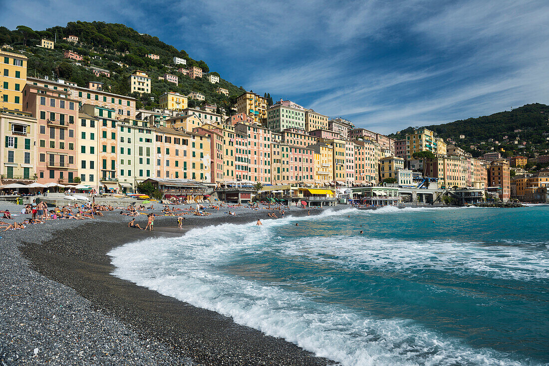 Italian Riviera, Camogli, province of Genua, Liguria, Italia