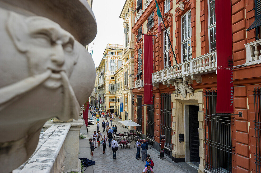 Palazzo Rosso, Genua, Ligurien, Italien