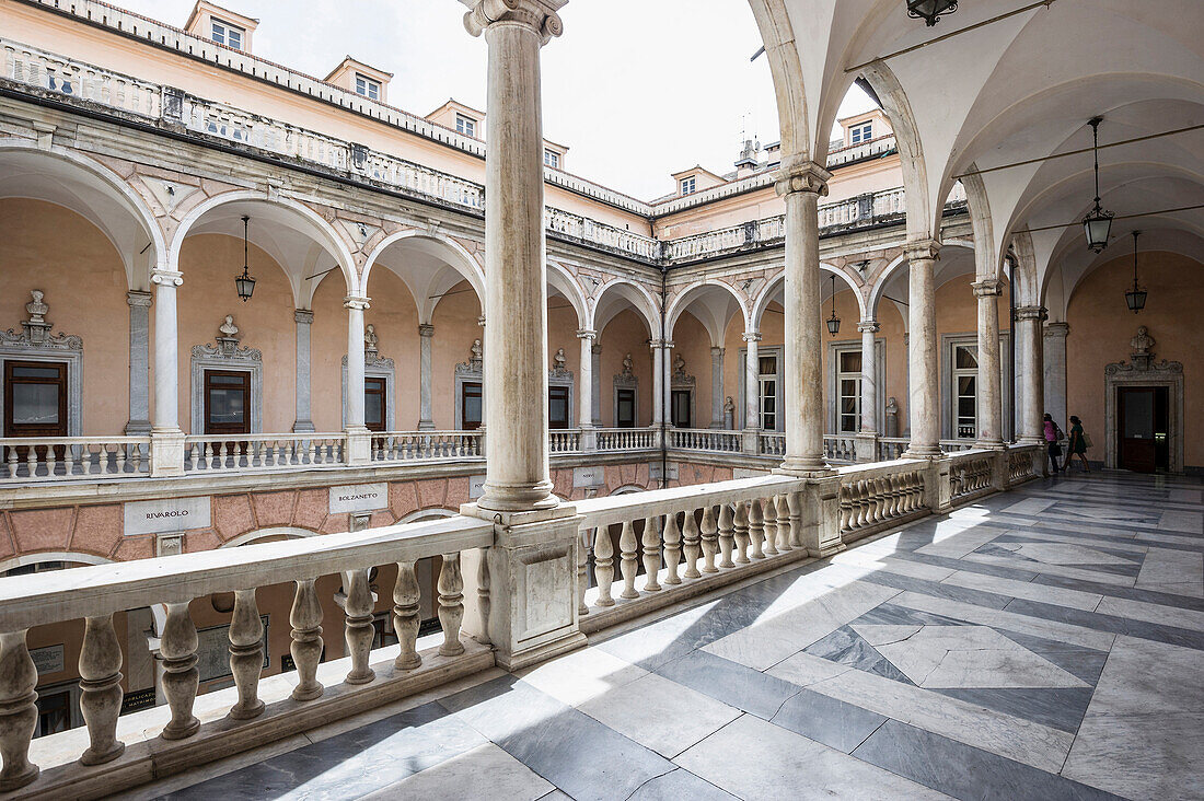 Palazzo Doria Tursi, Genua, Ligurien, Italien