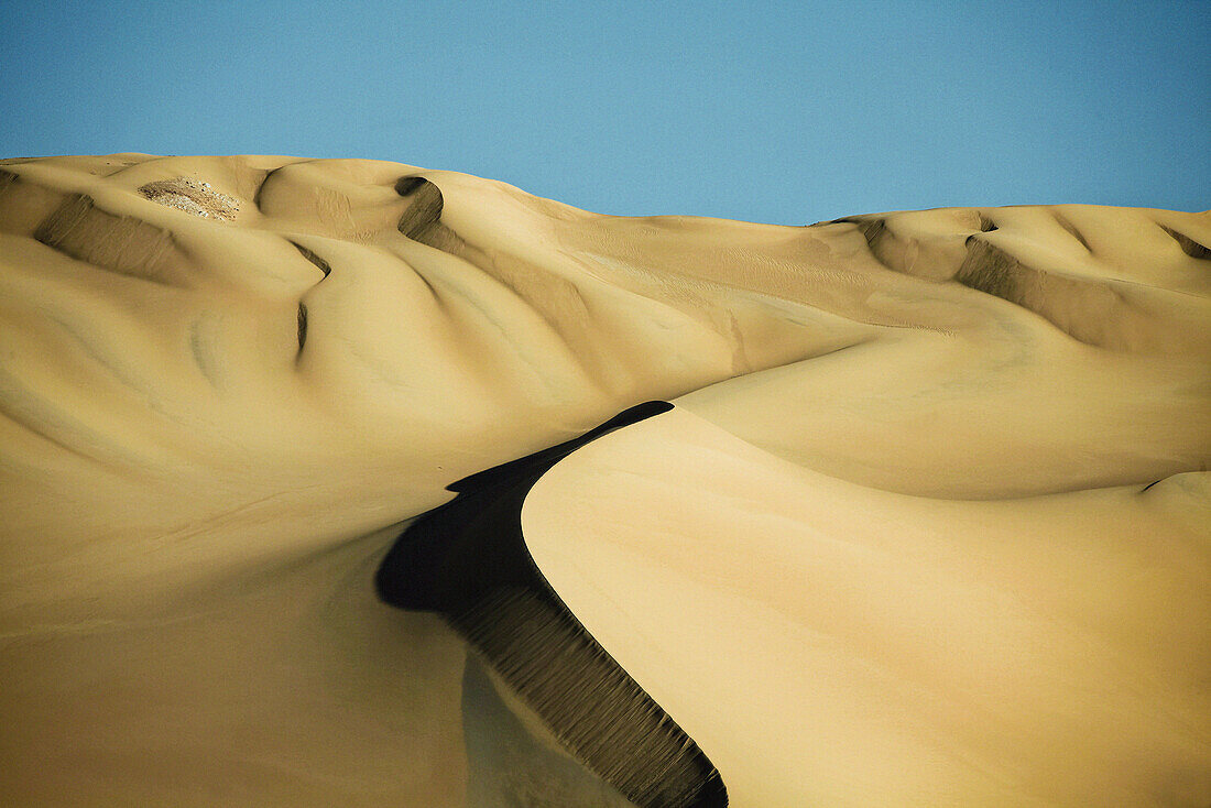 Sanddünen in der Sahara, Ägypten, Afrika