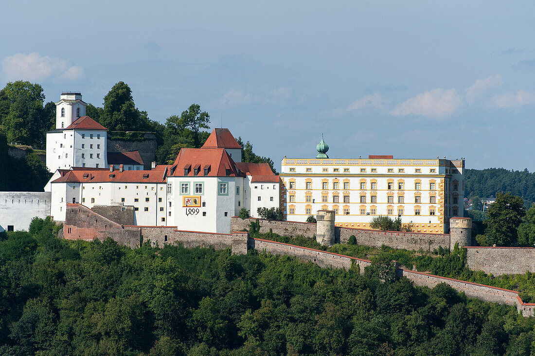 Veste Oberhaus, Passau, Bavarian Forest, Bavaria, Germany