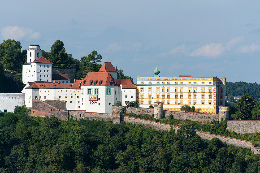 Veste Oberhaus, Passau, Bayerischer Wald, Bayern, Deutschland