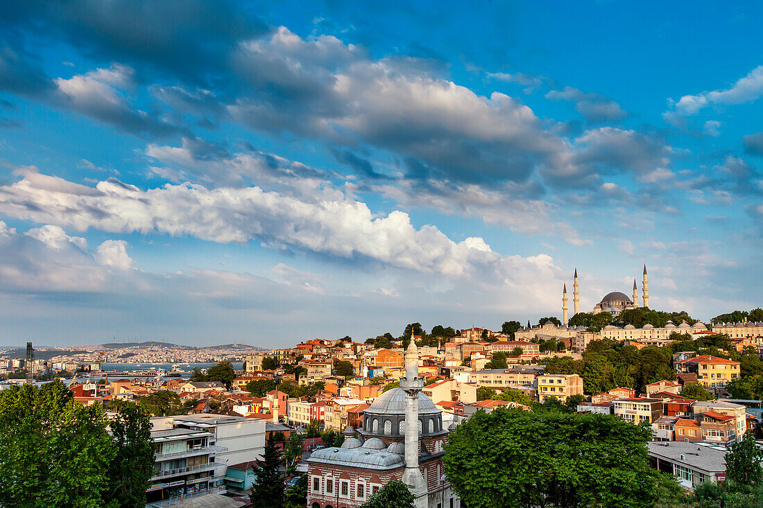 Blick über die Stadt, Istanbul, Türkei