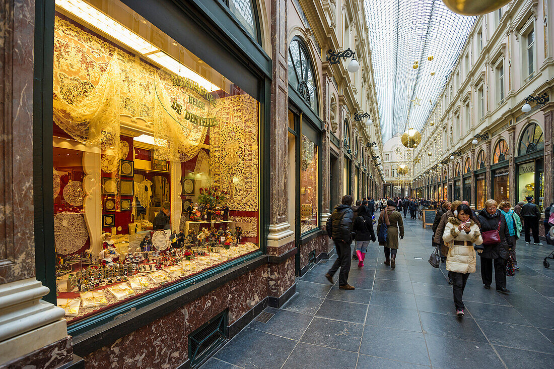 Galeries Royales Saint-Hubert, Brüssel, Belgien