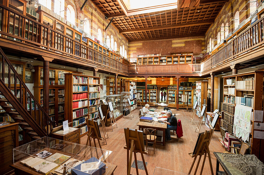 Bicknell Museum und Bibliothek, Bordighera, Provinz Imperia, Ligurien, Italien