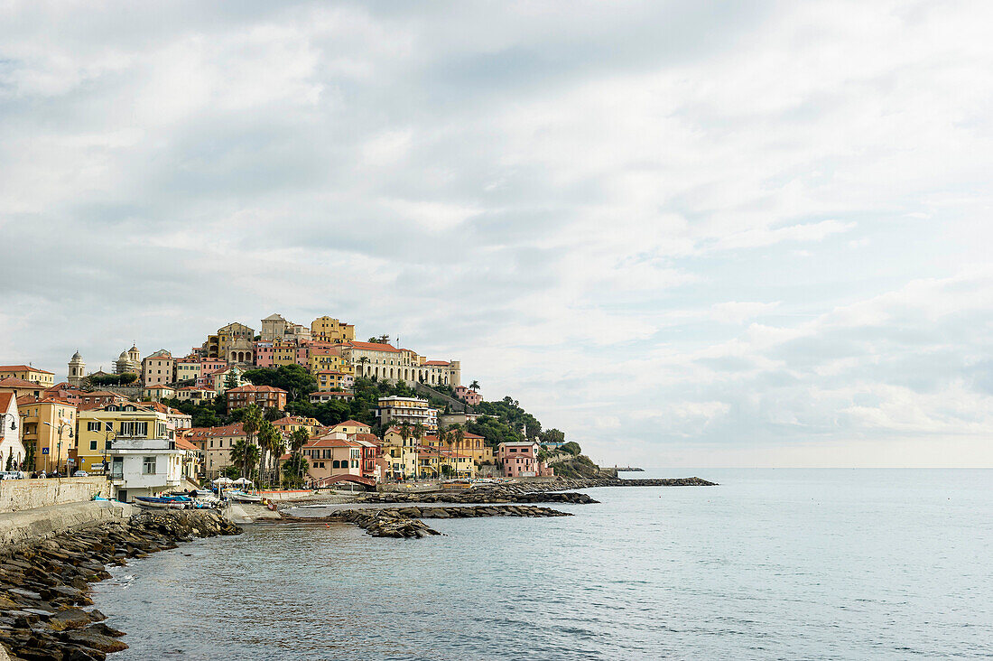 Old town, Porto Maurizio, Imperia, Province of Imperia, Liguria, Italy