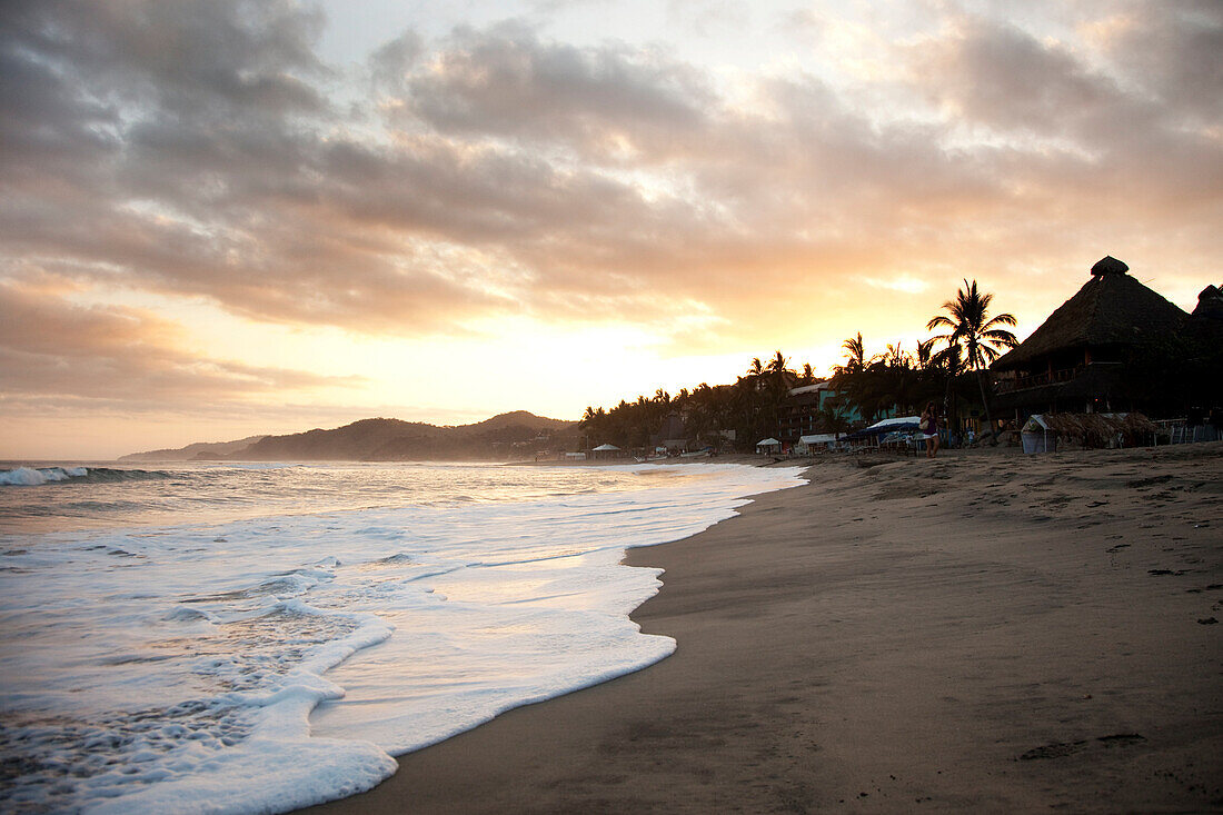 Beautiful sunrise in Sayulita, Mexico Puerto Vallarta, Mexico