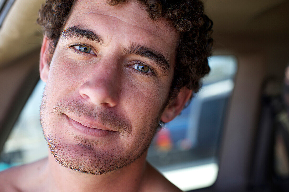 Portrait of male surfer San Diego, CA, USA