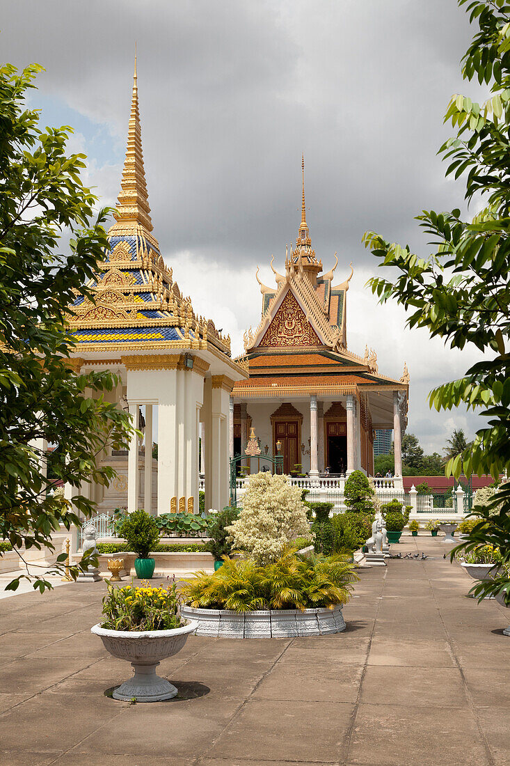Cambodian pagoda, Phnom Penh, Phnom Penh, Cambodia
