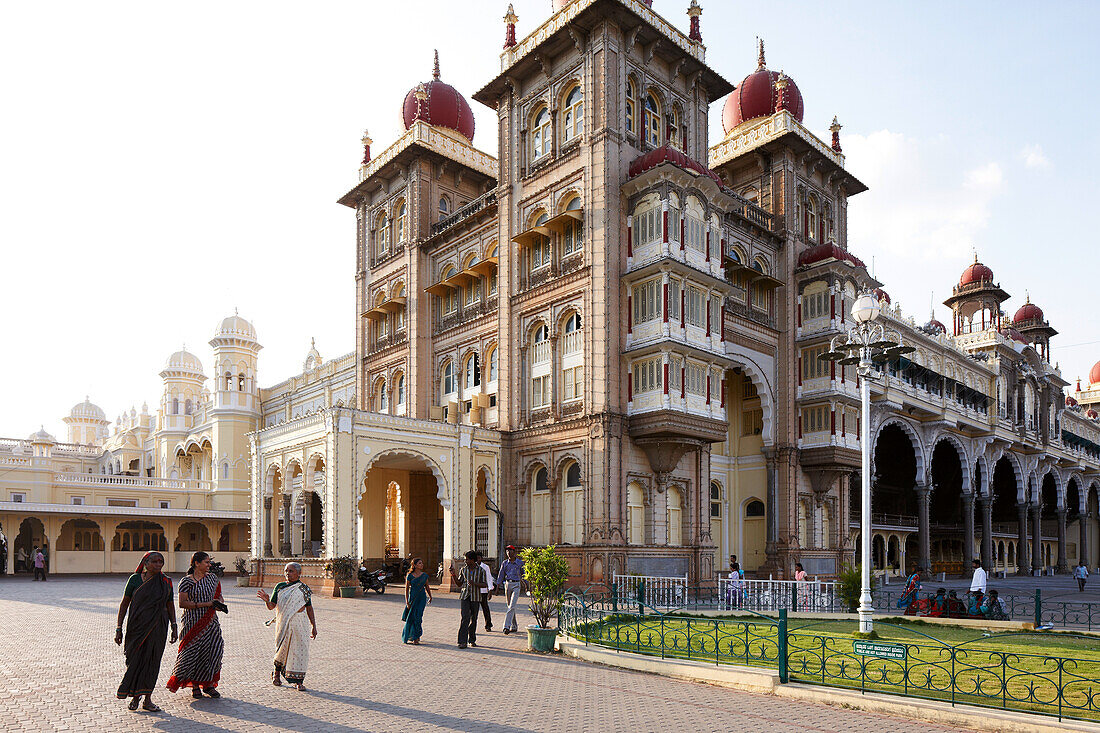 Amba Vilas Palast, Mysore, Karnataka, Indien