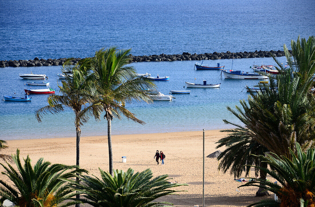 Beach of Teresitas, Teneriffa, Canary Islands, Spain