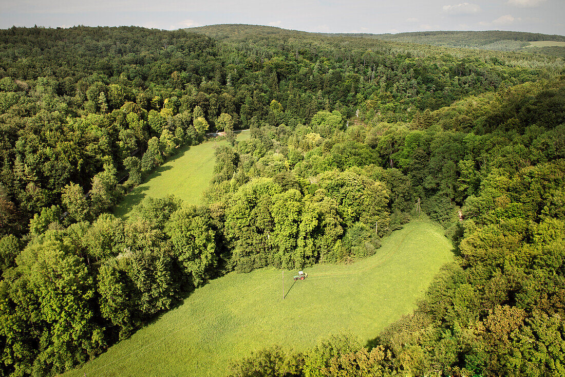 Großes Lautertal, Obermarchtal, Baden-Württemberg, Deutschland