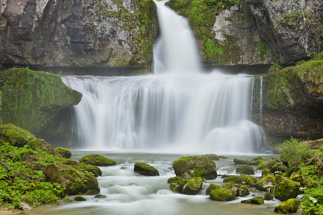 Cascade de la Billaude, Champagnole, Jura, France