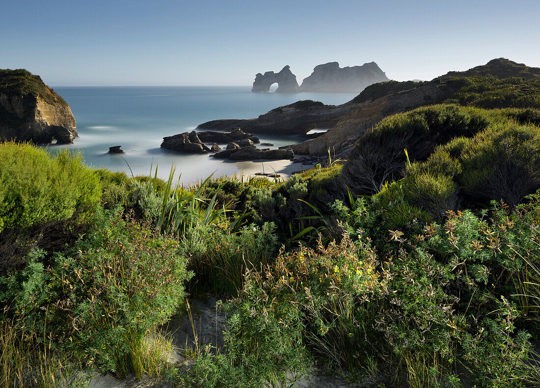 Archway Islands, Wharariki Beach, Tasman, South Island, New Zealand