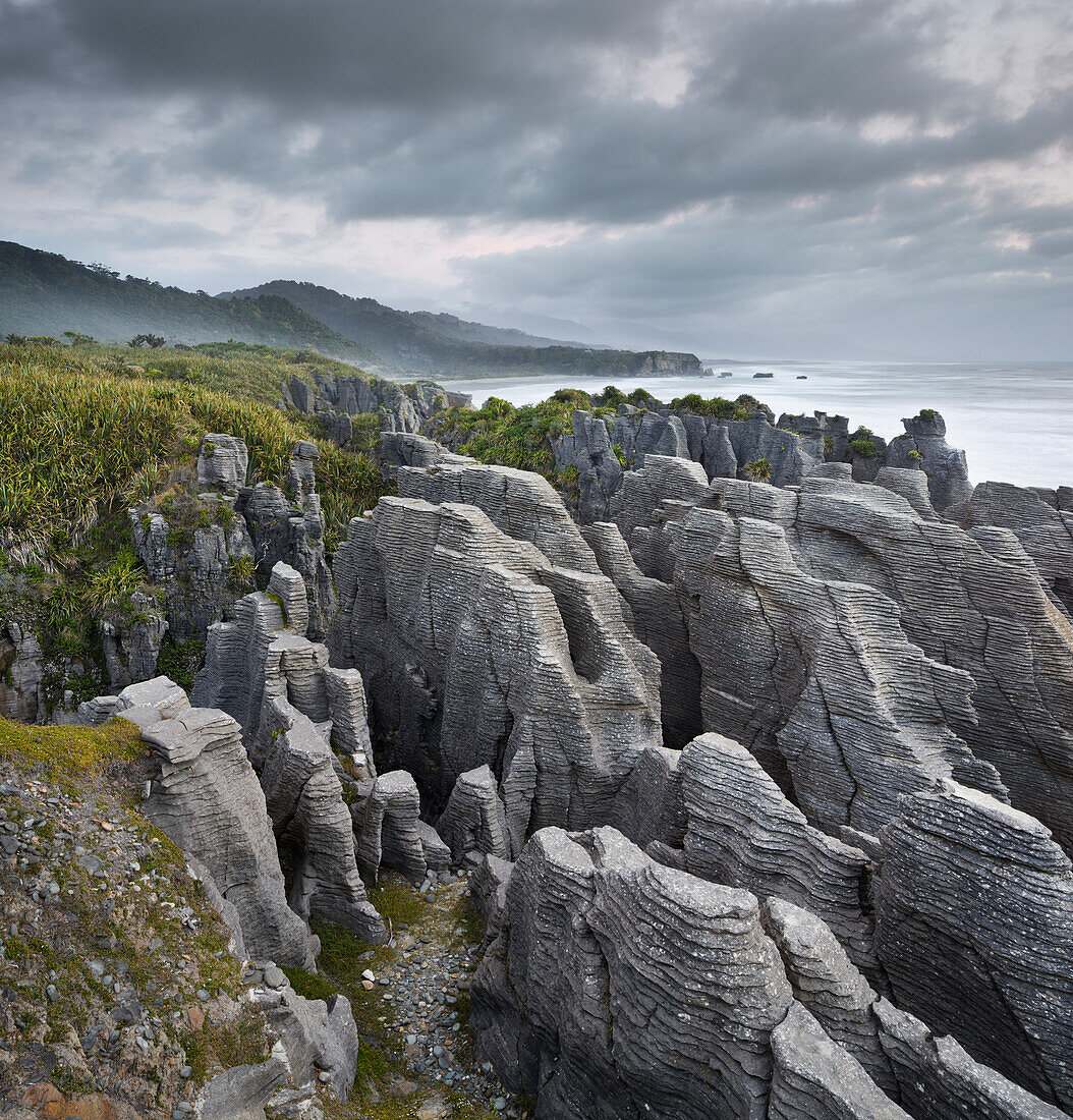 Pancake Rocks, Paparoa, West Coast, South Island, New Zealand