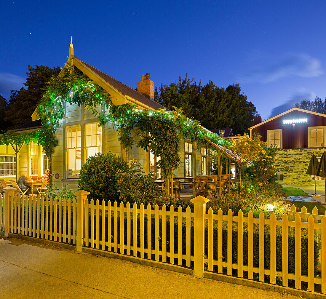 Restaurant, Arrowtown, Otago, Südinsel, Neuseeland