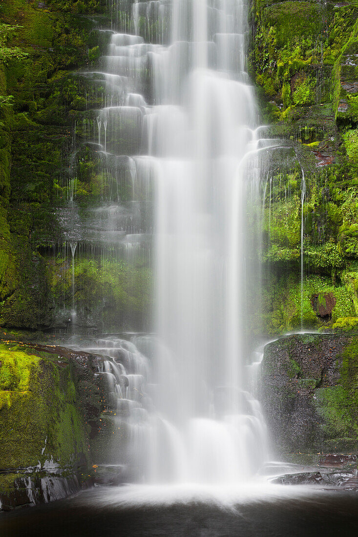 Upper McLean Falls, Catlins, Southland Südinsel, Neuseeland
