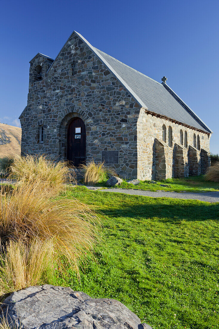 Good Shepherd Church, Kapelle, Lake Tekapo, Canterbury, Südinsel, Neuseeland