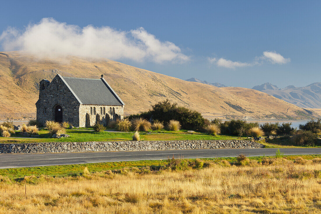 Good Shepherd Church, Kapelle, Lake Tekapo, Canterbury, Südinsel, Neuseeland