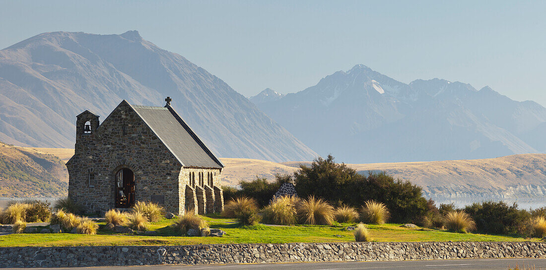 Good Shepherd Church, Kapelle, Lake Tekapo, Canterbury, Südinsel, Neuseeland