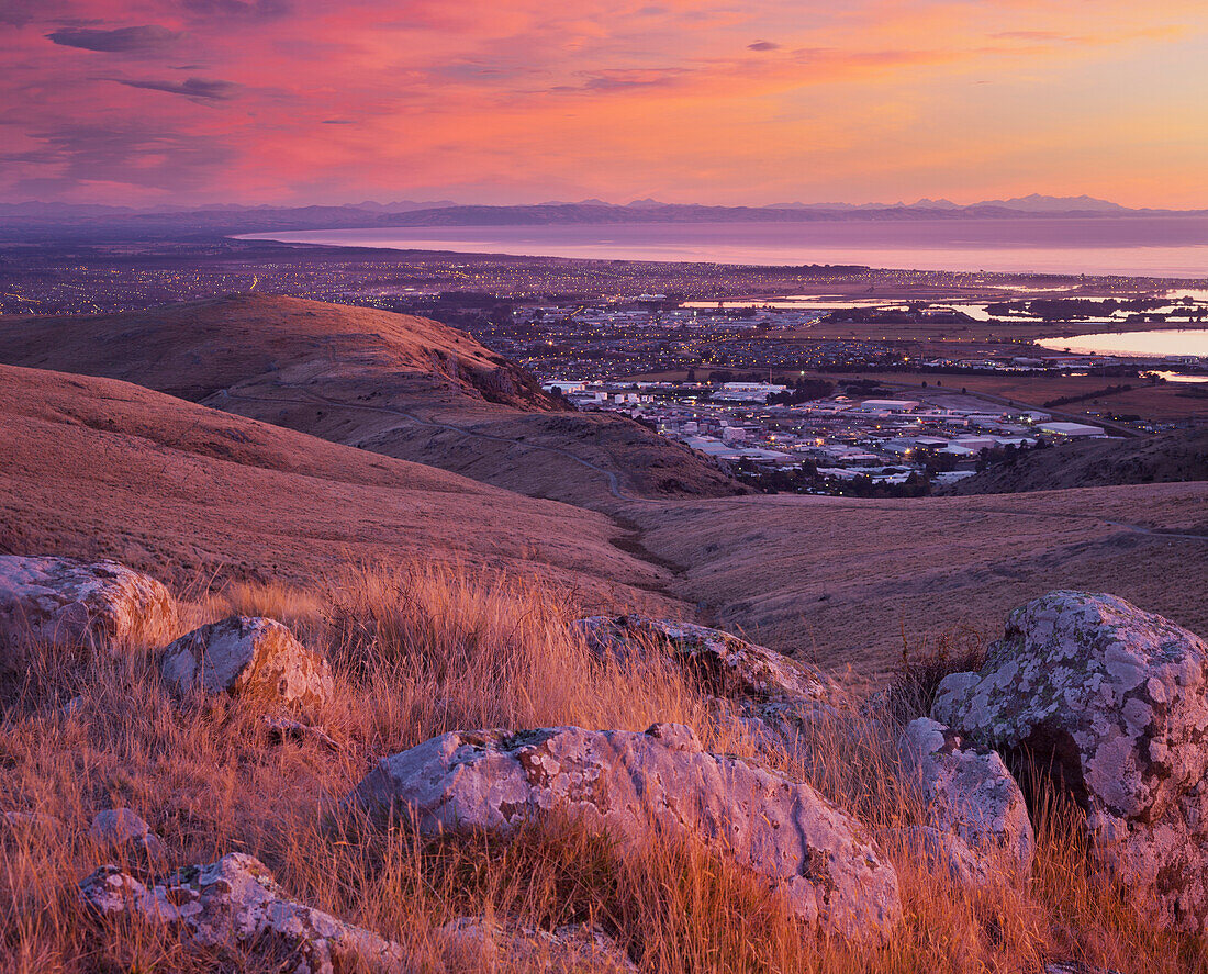 Lyttelton Harbour, Christchurch, Canterbury, South Island, New Zealand