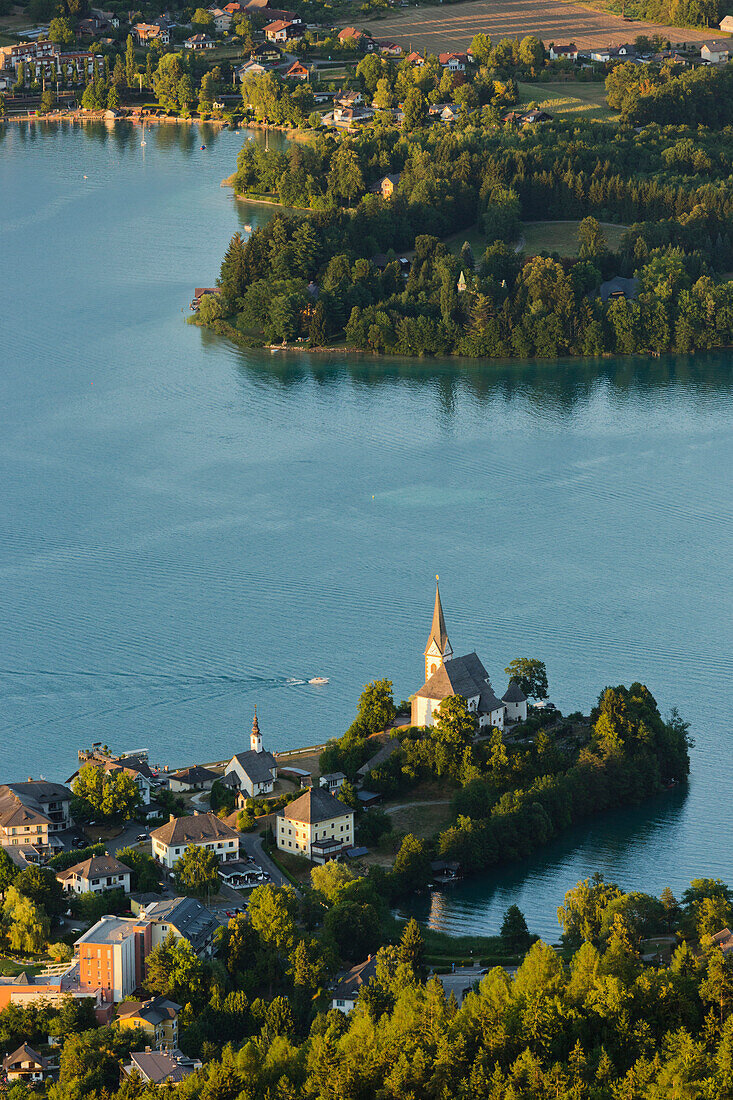 Maria Woerth, Lake Woerthersee, Carinthia, Austria
