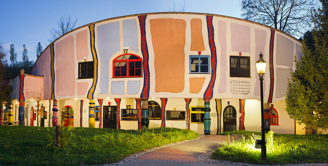 Rogner Bad Blumau, Hundertwasser Therme, Bad Blumau, Burgenland, Österreich