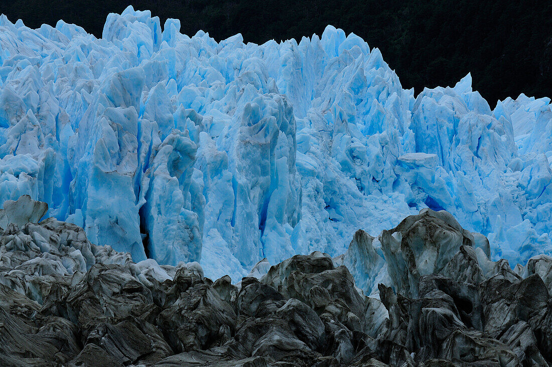 Garibaldi Gletscher, Cordillera Darwin, Feuerland, Chile
