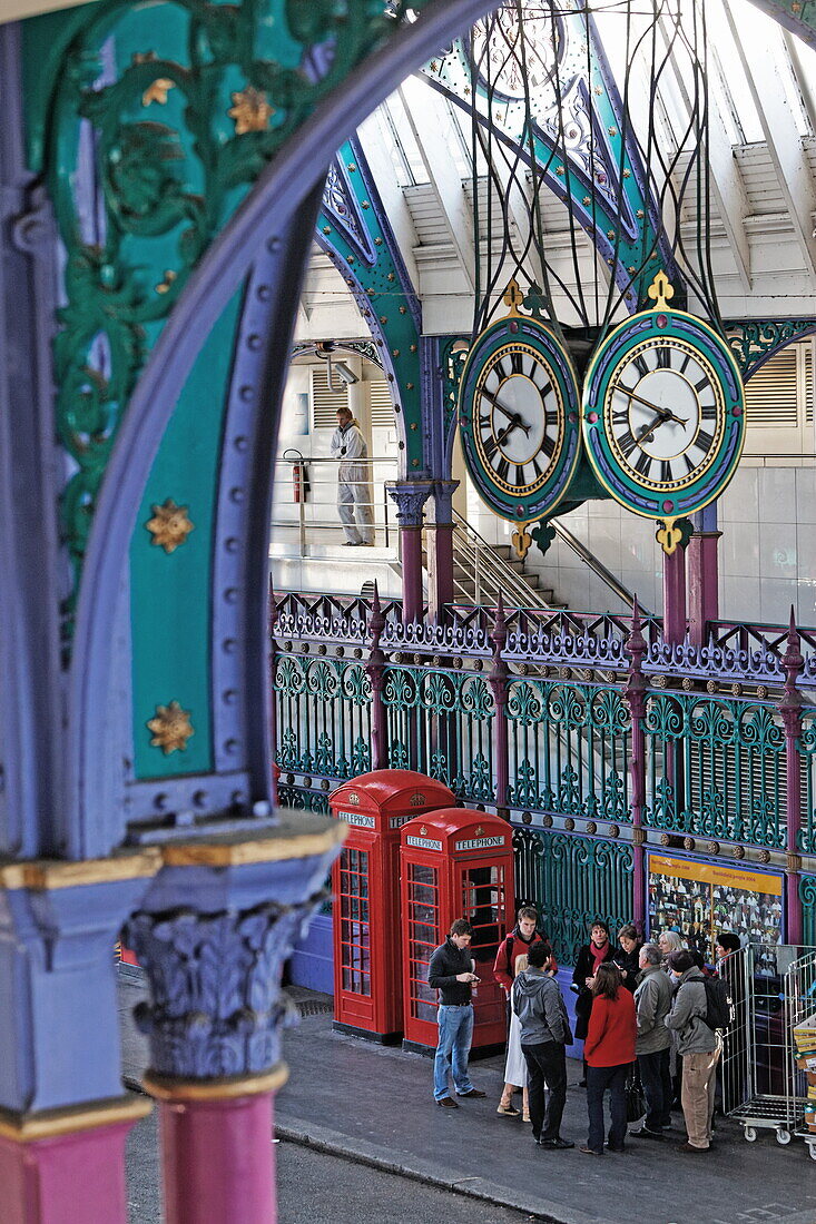 Victorian architecture at Smithfield market, Clerkenwell, London, England, United Kingdom
