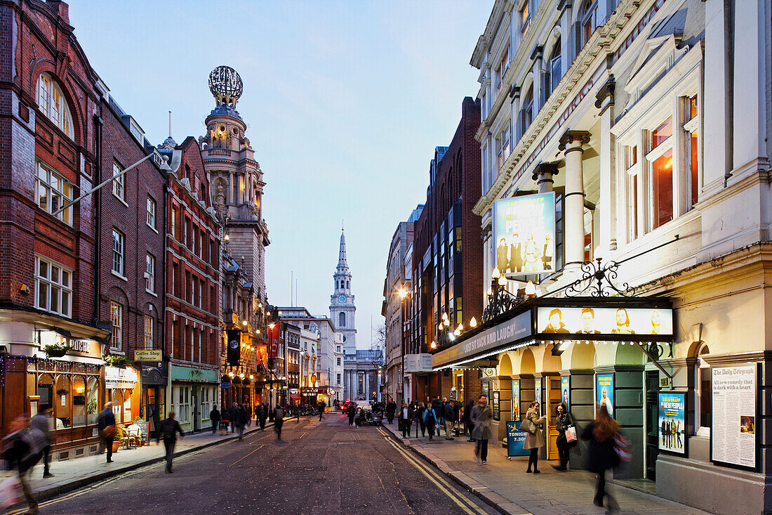 St. Martins Lane, West End, London, England, United Kingdom