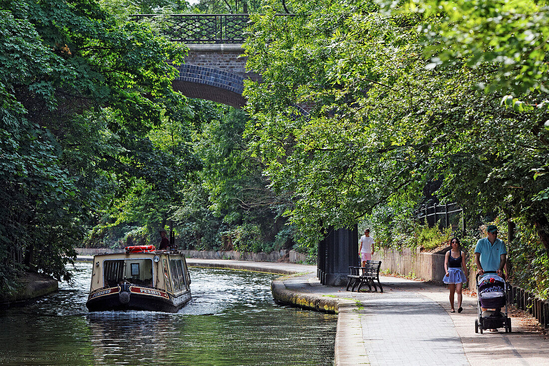 Regent's Canal, Camden, London, England, Vereinigtes Königreich