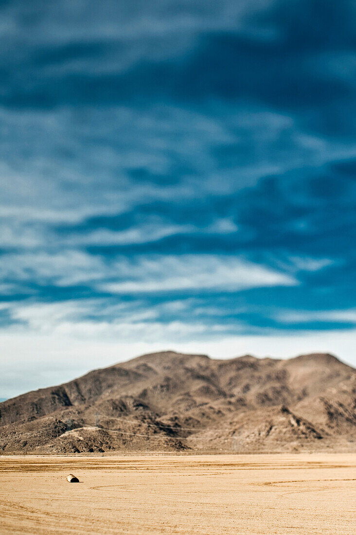 Flat Landscape and Hills, Mojave, California, USA