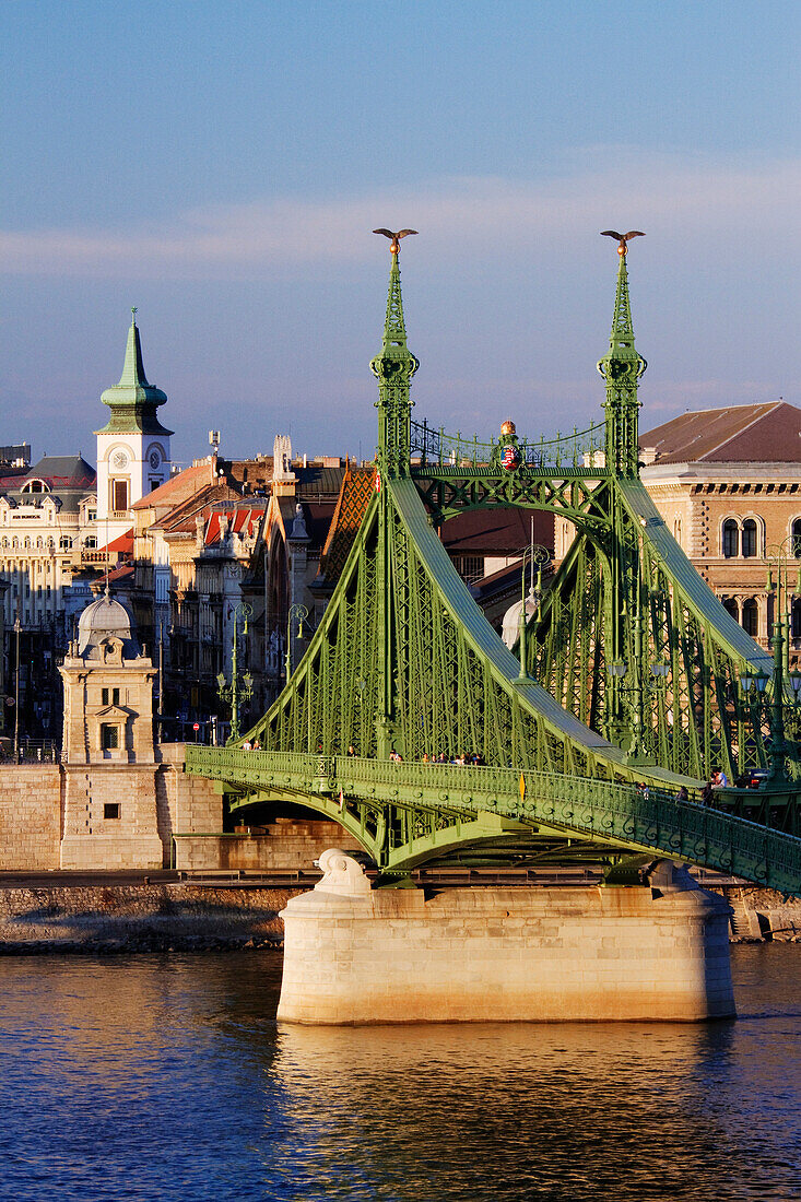 Bridge over the Danube, Budapest, Hungary
