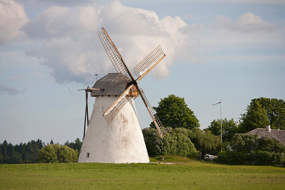 Old Windmill Exterior, Estonia