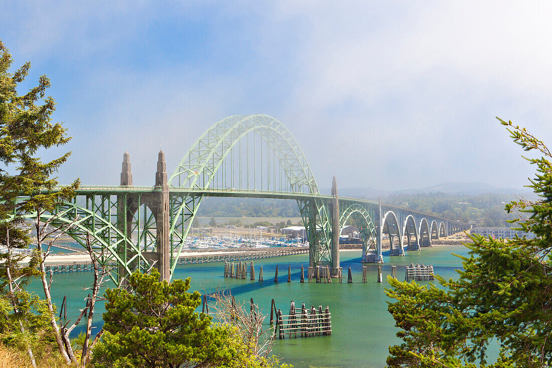 Yaquina Bay Bridge, Newport, Oregon, United States