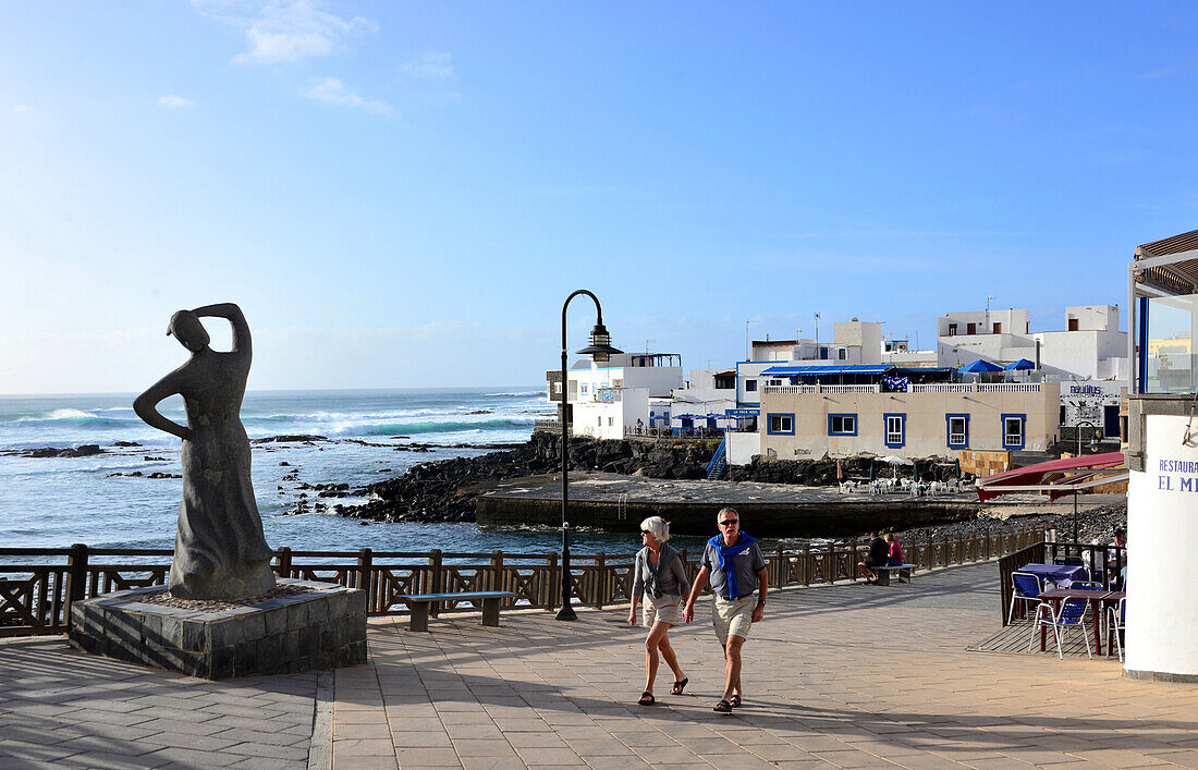 Old harbor, El Cotillo, La Oliva, Fuerteventura, Canary Islands, Spain