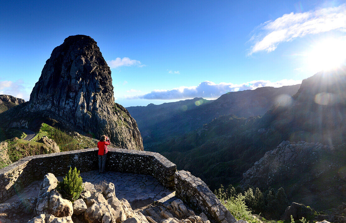 Monumento Natural de los Roques, La Gomera, Canary Islands, Spain