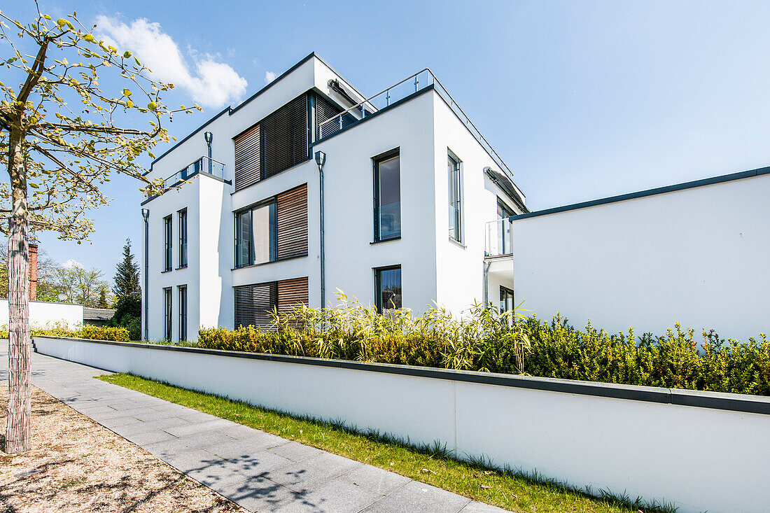 moderne Architekturvilla in Brandenburg, Deutschland