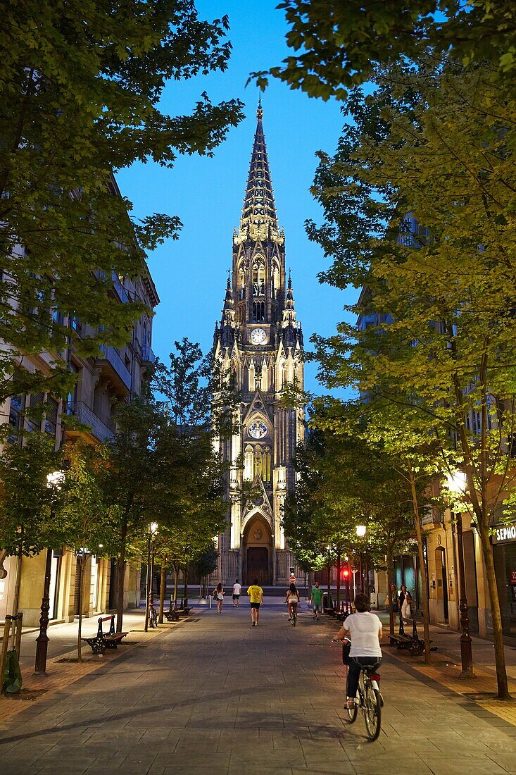 Buen Pastor Cathedral. Donostia. San Sebastian. Gipuzkoa. Basque Country. Spain.