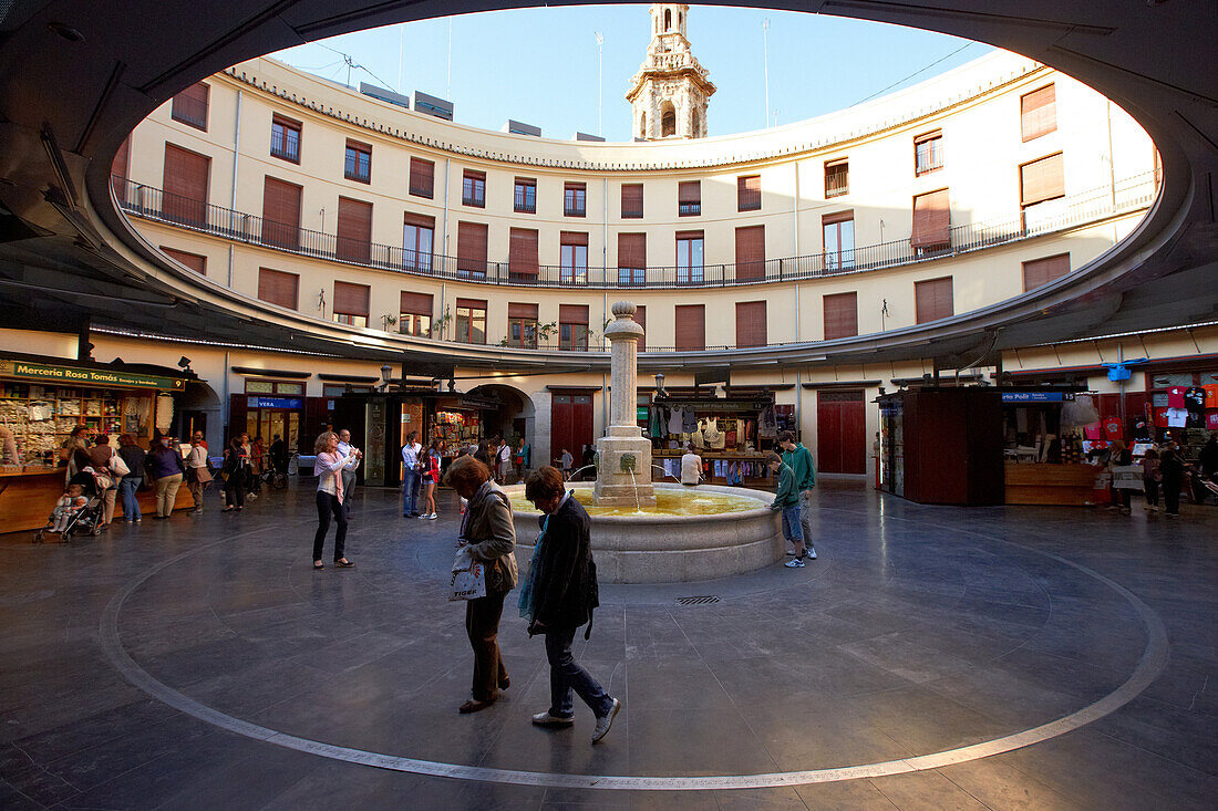 Plaza Redonda. Valencia. Comunidad Valenciana. Spain.