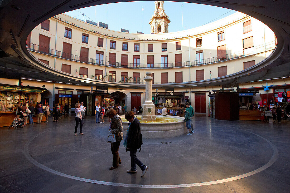 Plaza Redonda. Valencia. Comunidad Valenciana. Spanien.