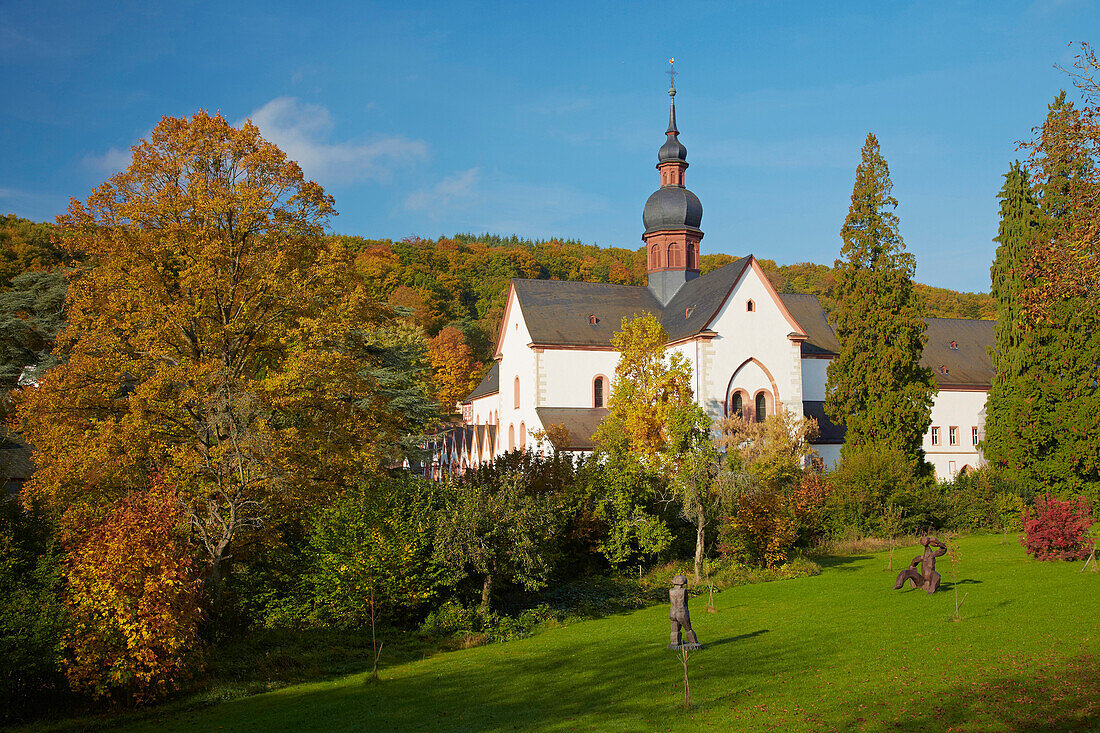 Eberbach monastery near Eltville on Rhine, Mittelrhein, Middle Rhine, Hesse, Germany, Europe
