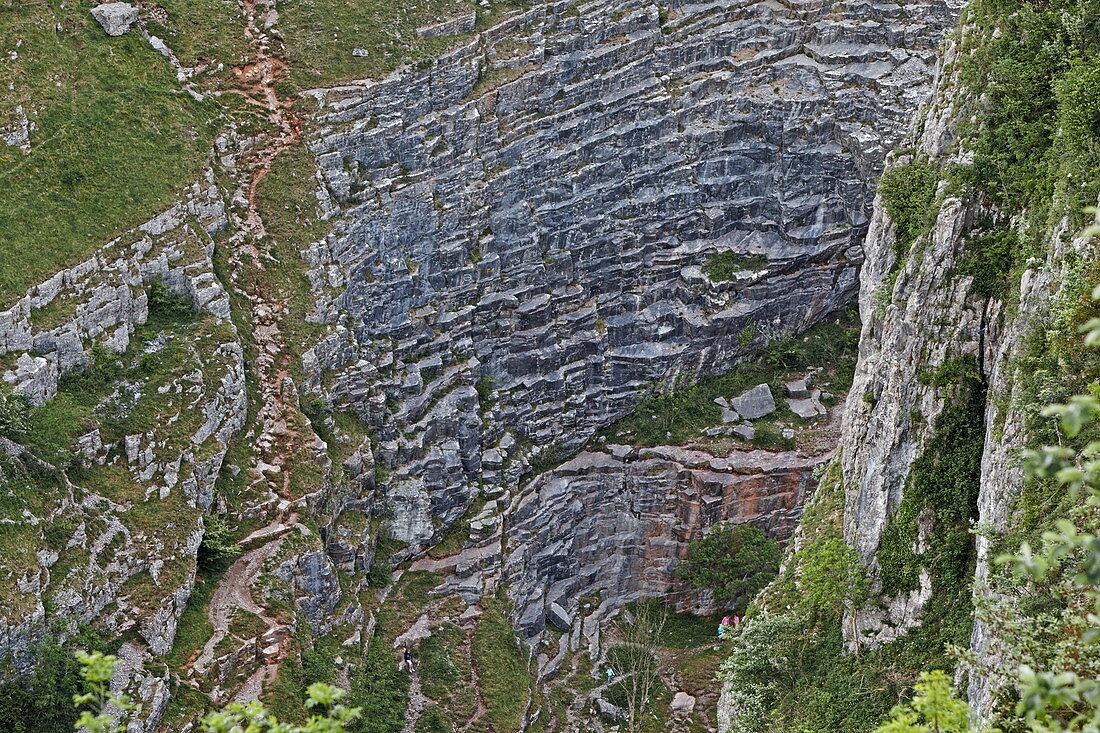 Cheddar Gorge, Cheddar, Somerset, Avon, England, Great Britain