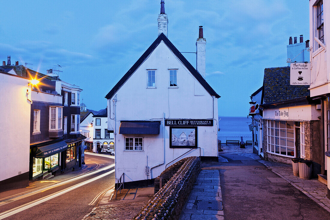 Bridge Street, Lyme Regis, Dorset, England, Grossbritannien