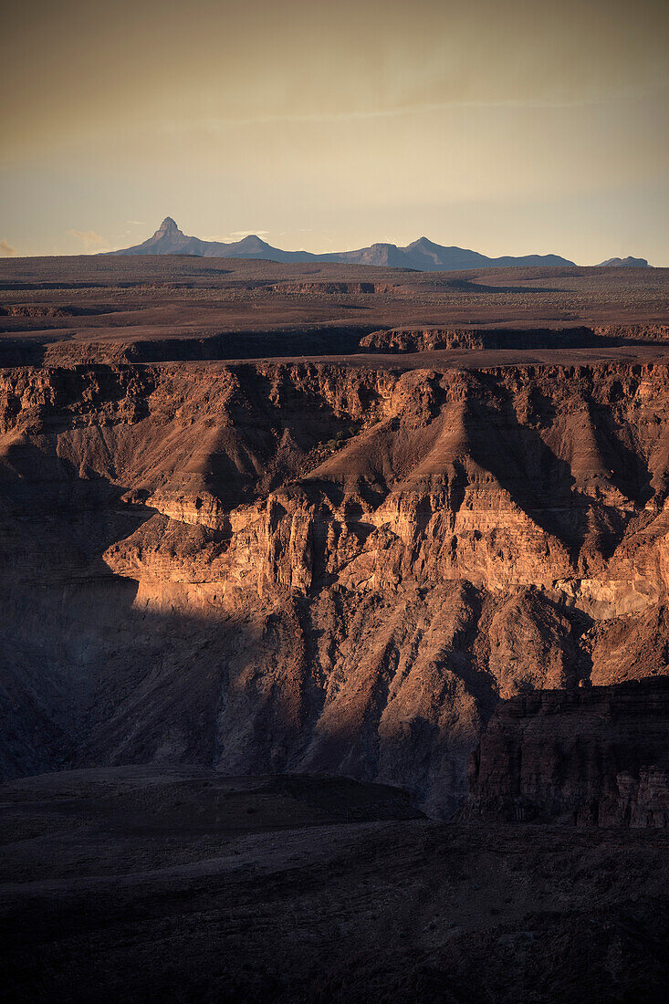 View of Fish River Canyon, Namibia, Africa