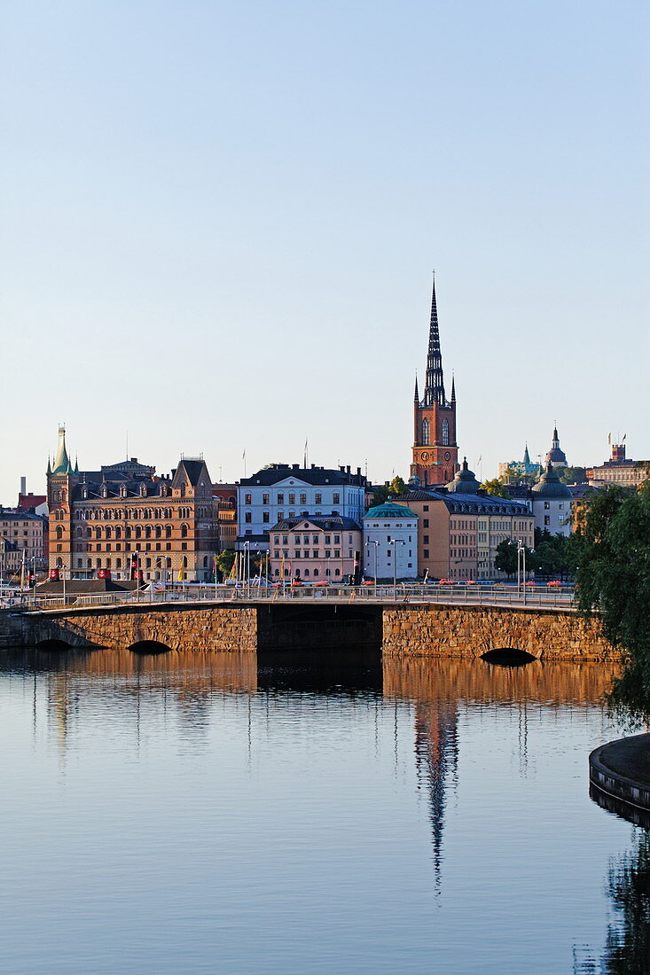 Riddarholmen and Riddarholmen church, Stockholm, Sweden