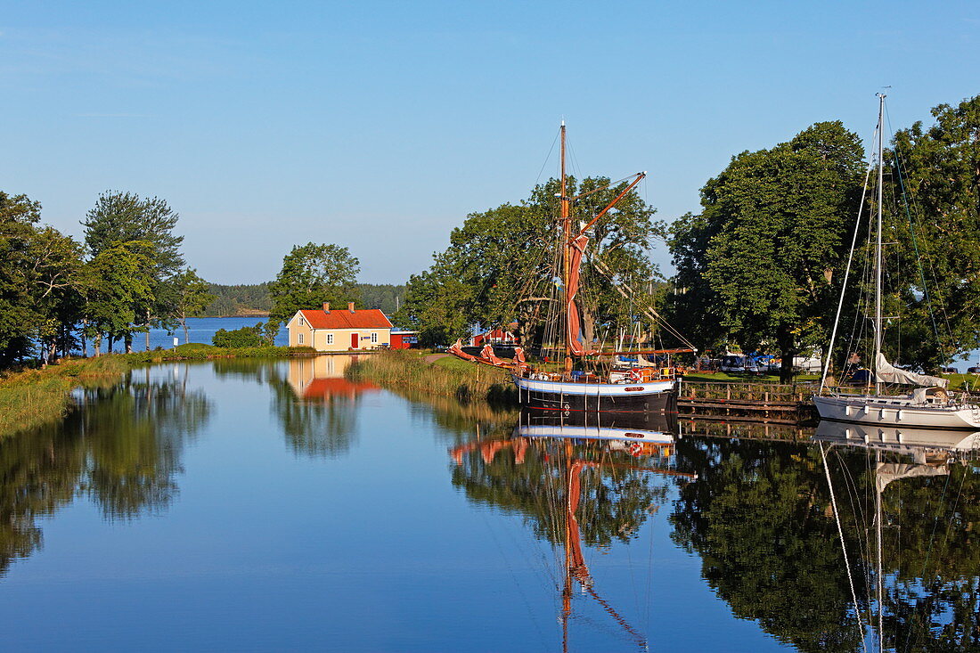 Sjötorp am Vänernsee, Göta Kanal, Schweden